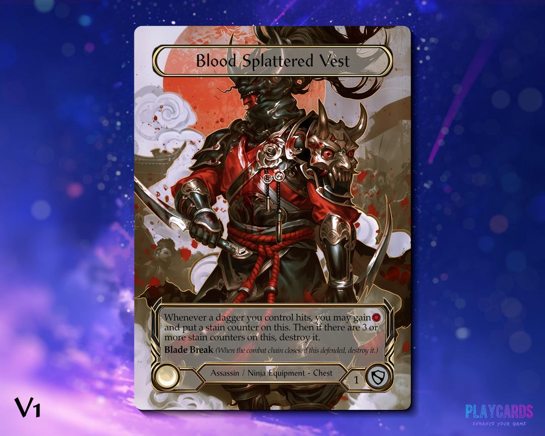 Blood Splattered Vest FLESH AND BLOOD 【公式通販】