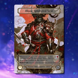 Blood Splattered Vest - Equipment Alter - Proxies - Flesh and Blood