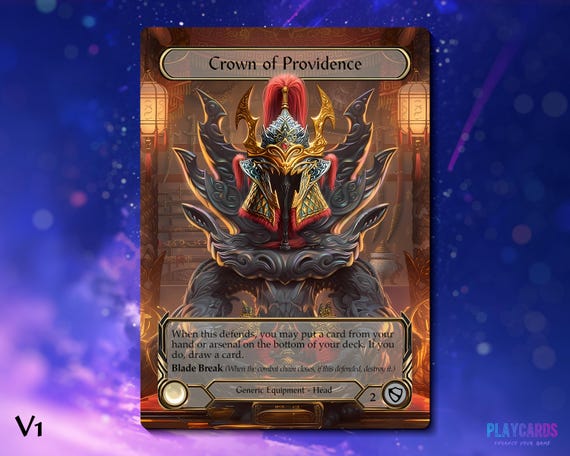 Flesh and Blood Crown of Providence NF PSA 9 MINT* CROWN OF