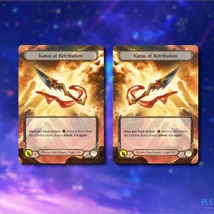 Kunai of Retribution 報復のクナイ　ColdFoil EN】《Cold Foil》[Draconic Ninja] Kunai of Retribution/報復