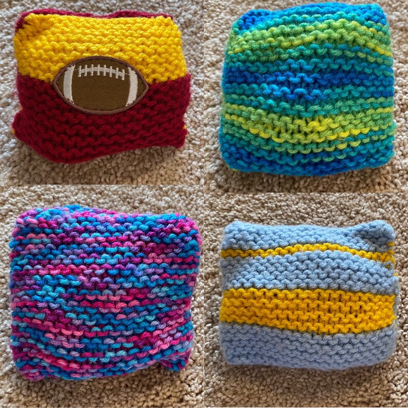 HANDKNIT Paperweights / Beanbag Toys image 1