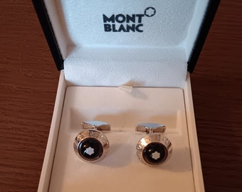 Gemelos Montblanc Silver Collection para hombre Estrellas Plata Ag 925 PU