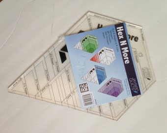 omnigrid 3d hexagon template etsy