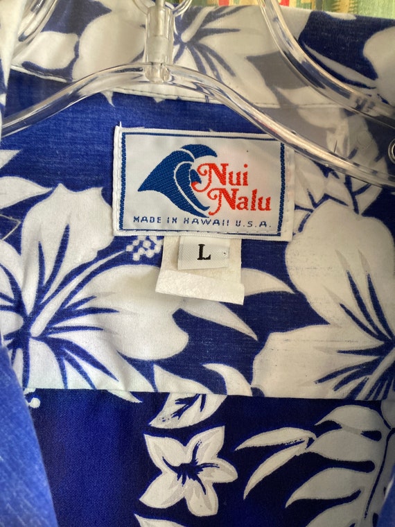 Vintage Hawaiian Shirt / Size L/ Made in Hawaii /… - image 5