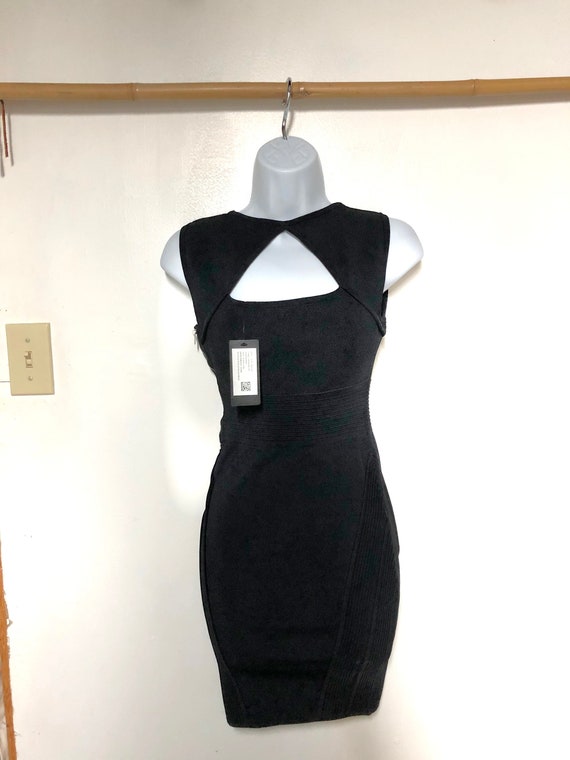 Bandage Dress//Size S//GUESS//Body Con//Black Band