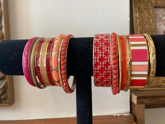 13, Bangle Stack, Iris Apfel, COACH bangle, Monet… - image 1