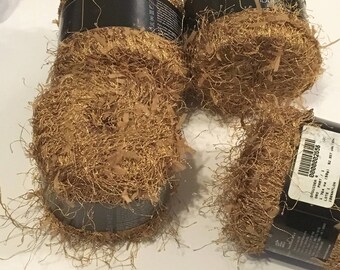 4 Filati Deluxe GOLD Yarn Lash & Ribbon Yarn