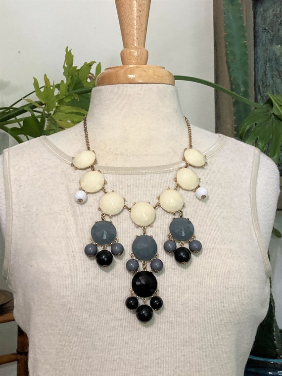 4, Necklace Stack - Silver, Gray, White Necklaces… - image 6