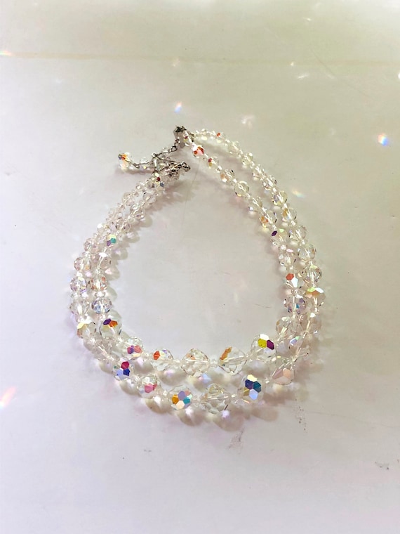 Swarovski Crystal Necklace/ Coro Crystal Necklace/