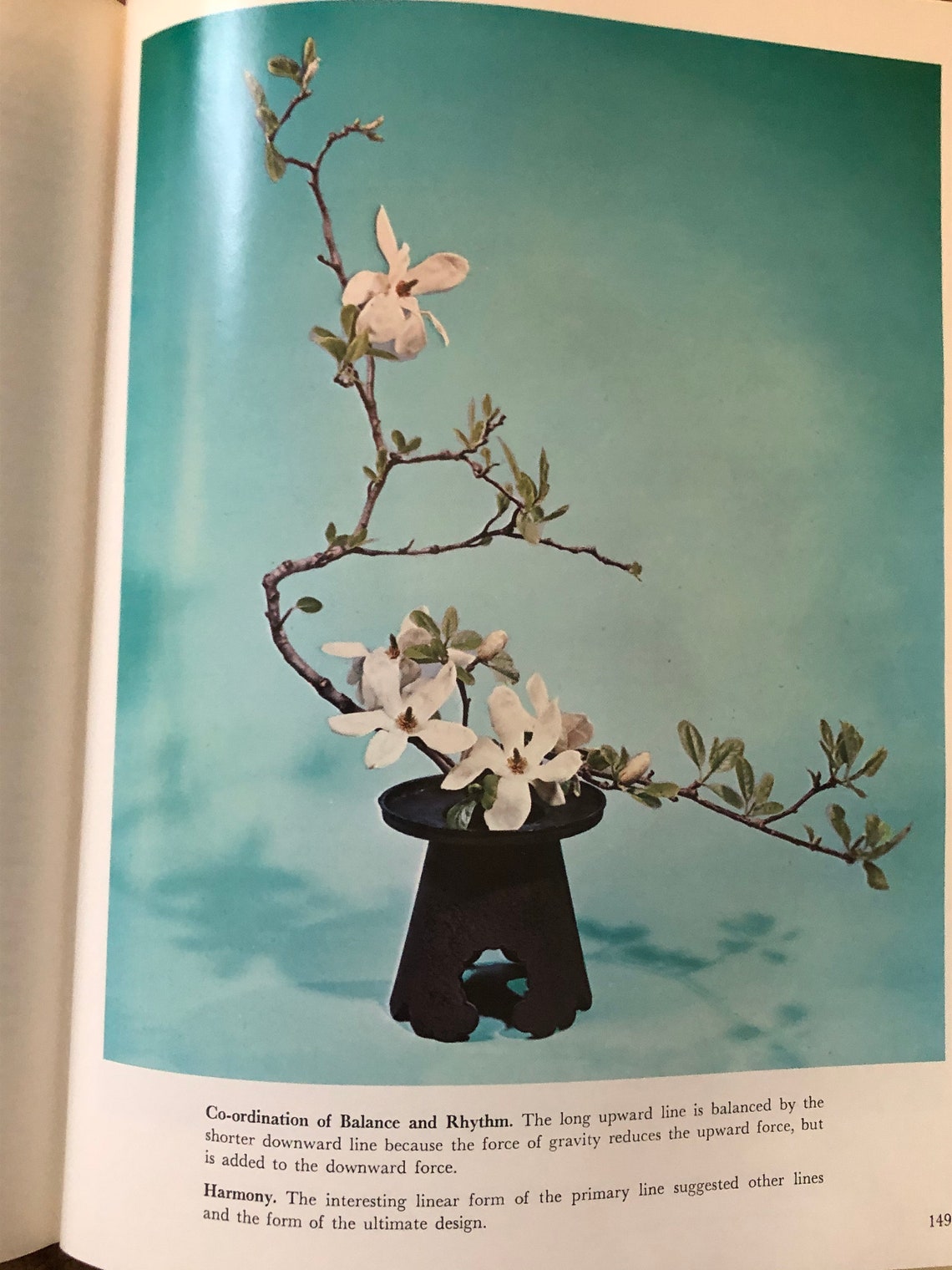 Vintage Ikebana Book//Vintage Flower Design Book//New Approach Etsy