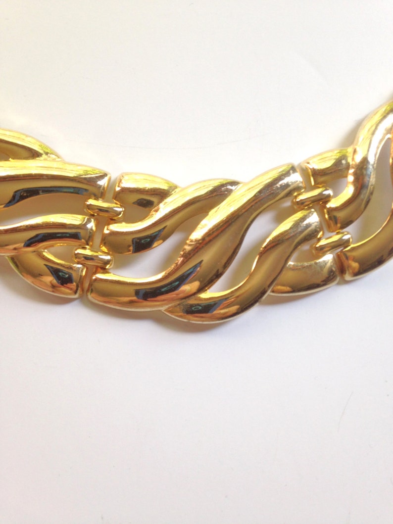 Gold Chain Necklace Gold Link Metal Hip Hop