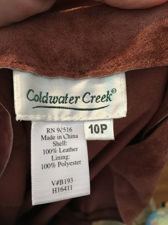 Suede Skirt//Size 10// Size 10P// Coldwater Creek… - image 5