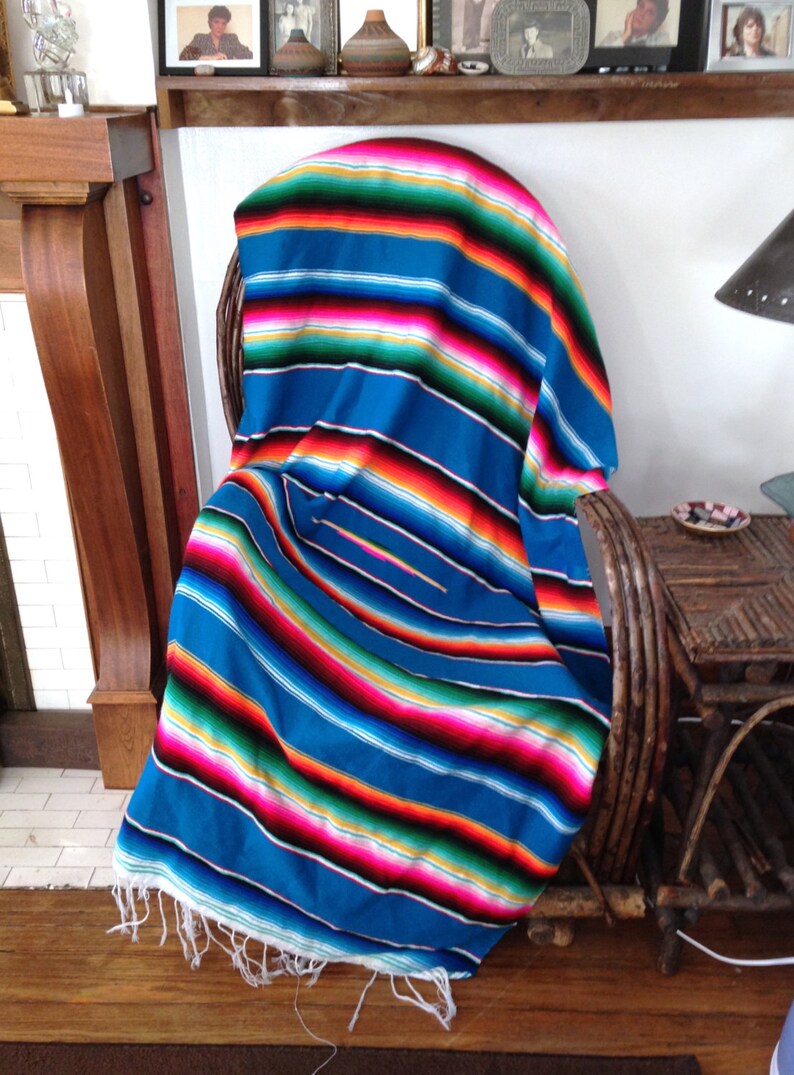 Vintage Serape // Saltillo // Blanket //mexican Serape Etsy UK