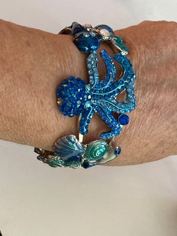 8/Bracelet Stack /Crystal Bracelets/BLUES /Bracel… - image 3
