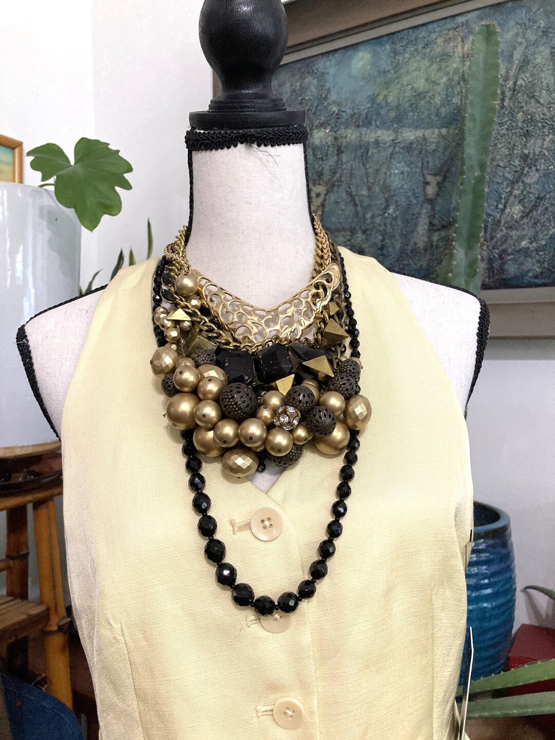 [Blackmuse]BLACKPINKジェニ着用☆gold plated layered necklace REN AKSESUAR Kpop Blackpink Jennie Necklace- Trendyol