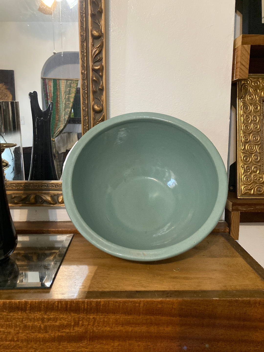 Vintage Pfaltzgraff Pottery Dough Bowl / Vintage York Mixing Etsy