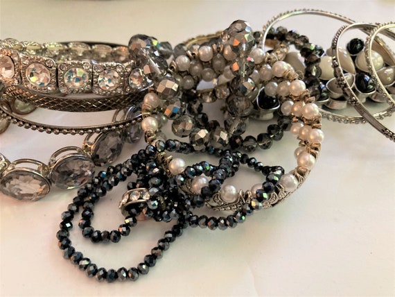 13/Bangle Stack /Crystal Bracelets/  iris apfel, … - image 3