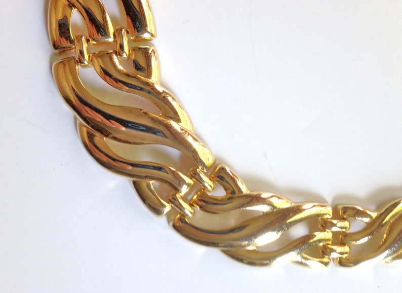 Gold Chain Necklace Gold Link Metal Hip Hop