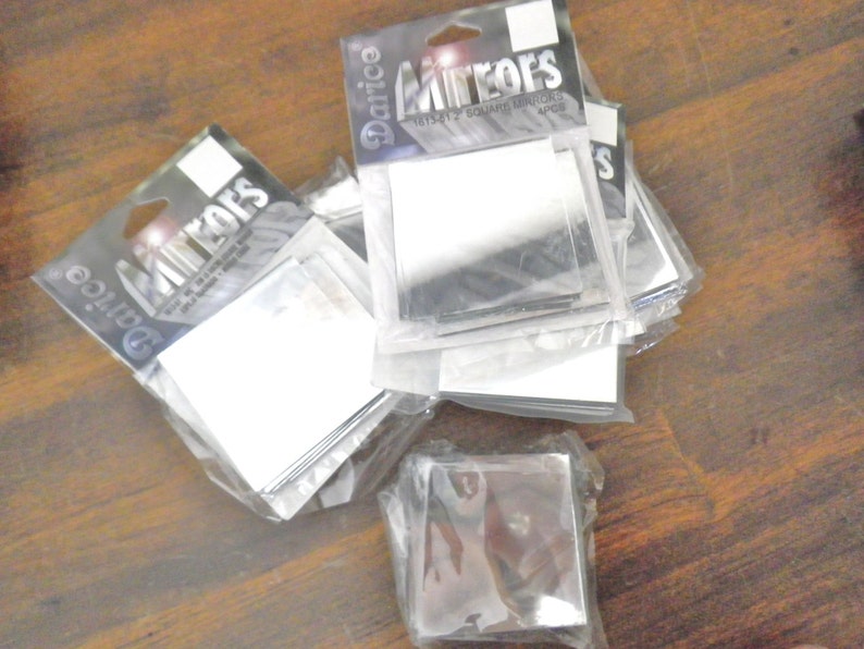 5pc. Darice Square Mirrors