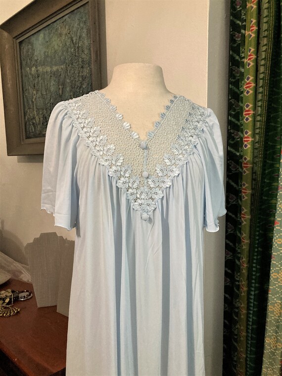 Long nylon nightgown Gem