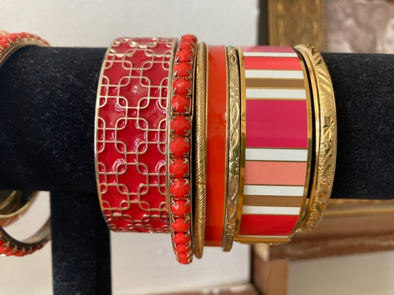 13, Bangle Stack, Iris Apfel, COACH bangle, Monet… - image 3