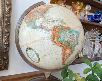 Globe, Vintage Replogle 12" Globe, World Classic series, USSR, Vintage Globe