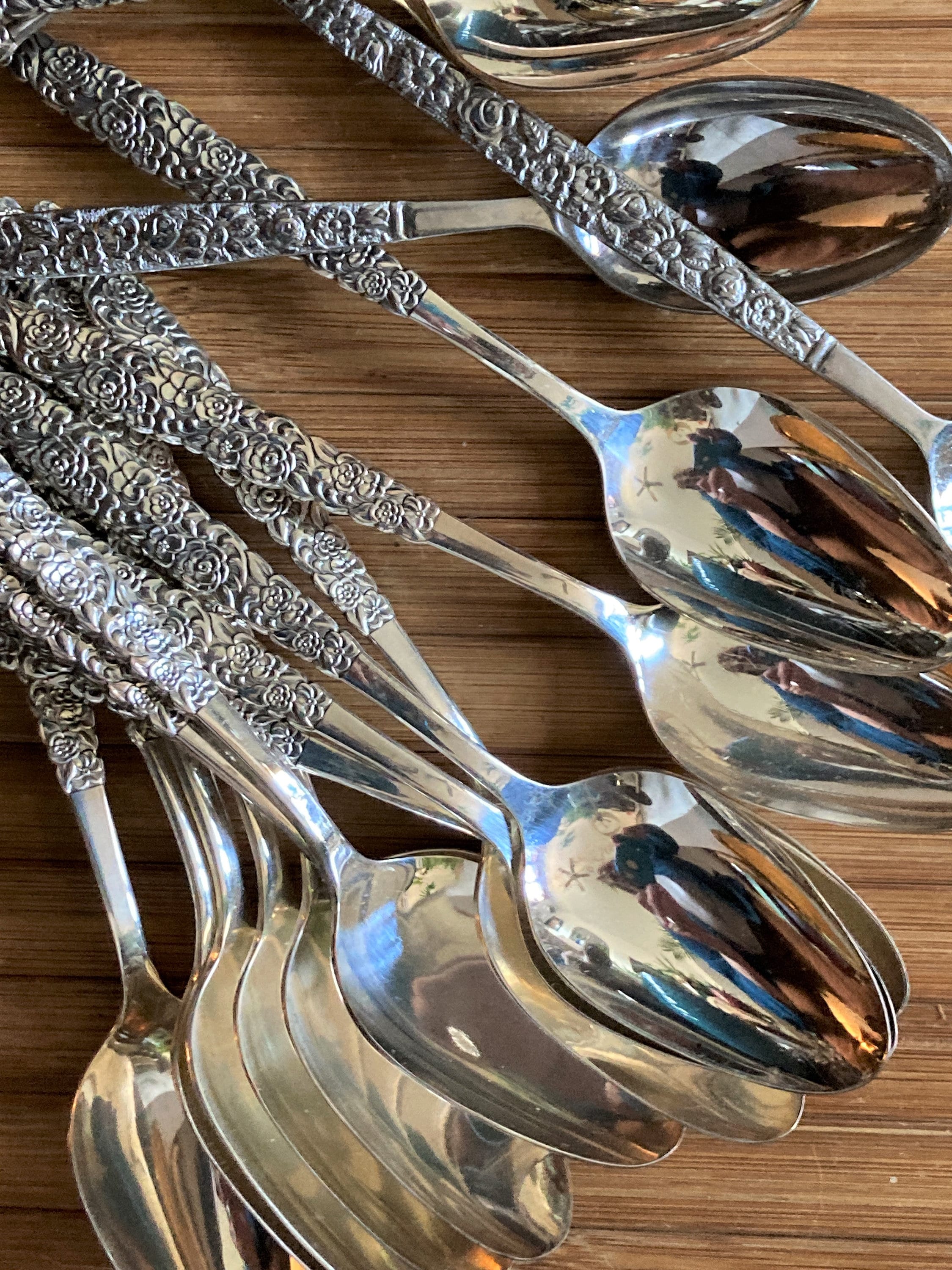 Flower Flatware Etsy UK