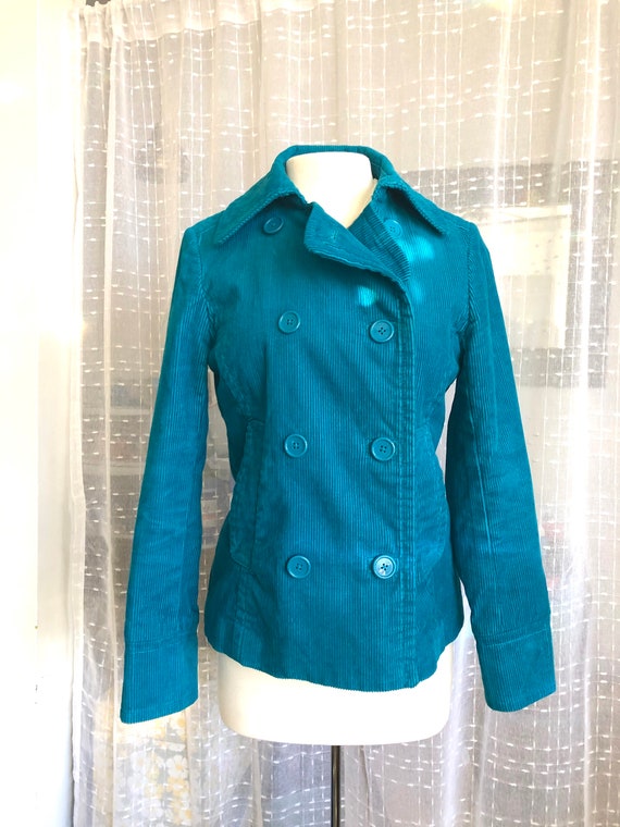 Vintage Corduroy Gap Jacket//Size M//TURQUOISE Jac