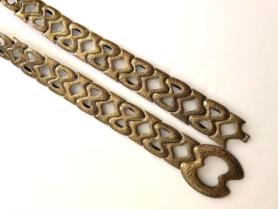 Gold Concho Belt//Size 18//Size 20//Gold Stretch B