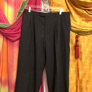 Gabardine 50s Pants - Etsy