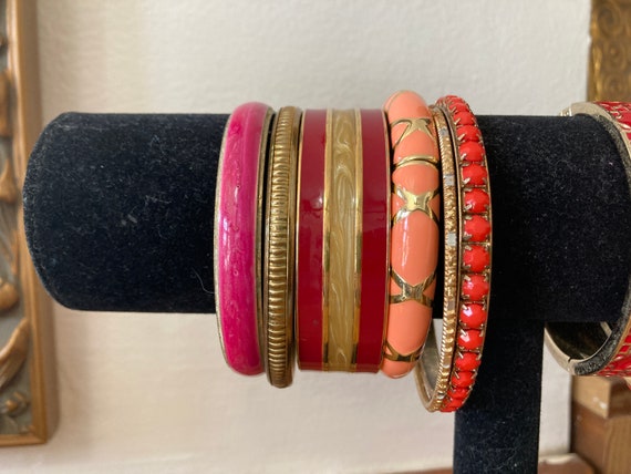 13, Bangle Stack, Iris Apfel, COACH bangle, Monet… - image 2