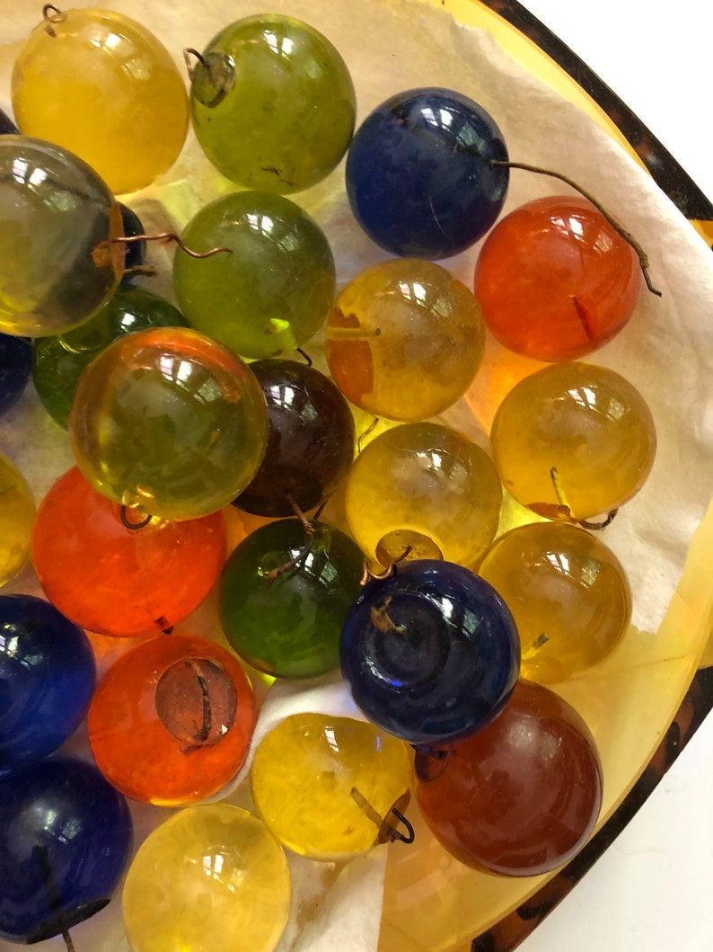 30//lucite Grapes//50s Lucite Grapes//resin Grapes//resin Etsy