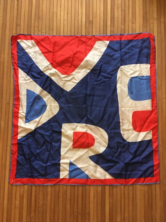 Vera Neumann Scarf// VERA Scarf//70s//Silk Scarf