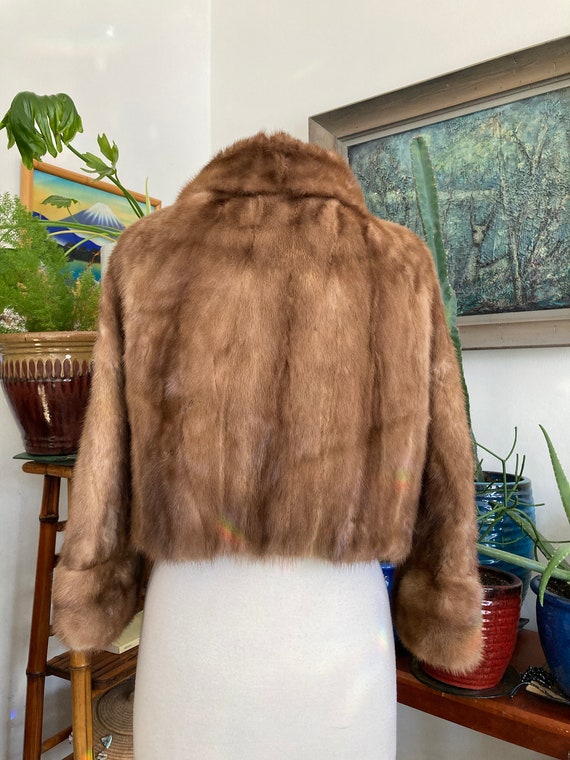 Mink Coat, MOD, Size M, Bolero Jacket, Size 6, Mi… - image 7