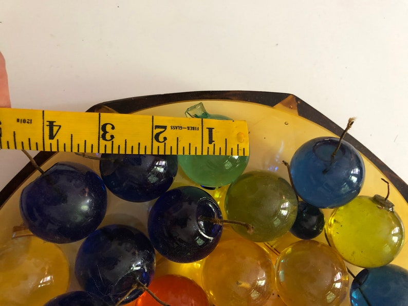 30//lucite Grapes//50s Lucite Grapes//resin Grapes//resin Etsy