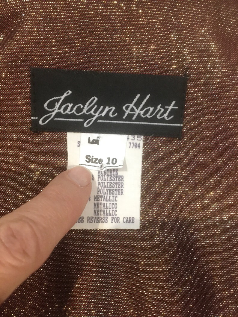 80sGold SuitSize 10Metallic clothingLurex80s clothingRed and GoldWomen/'s suit