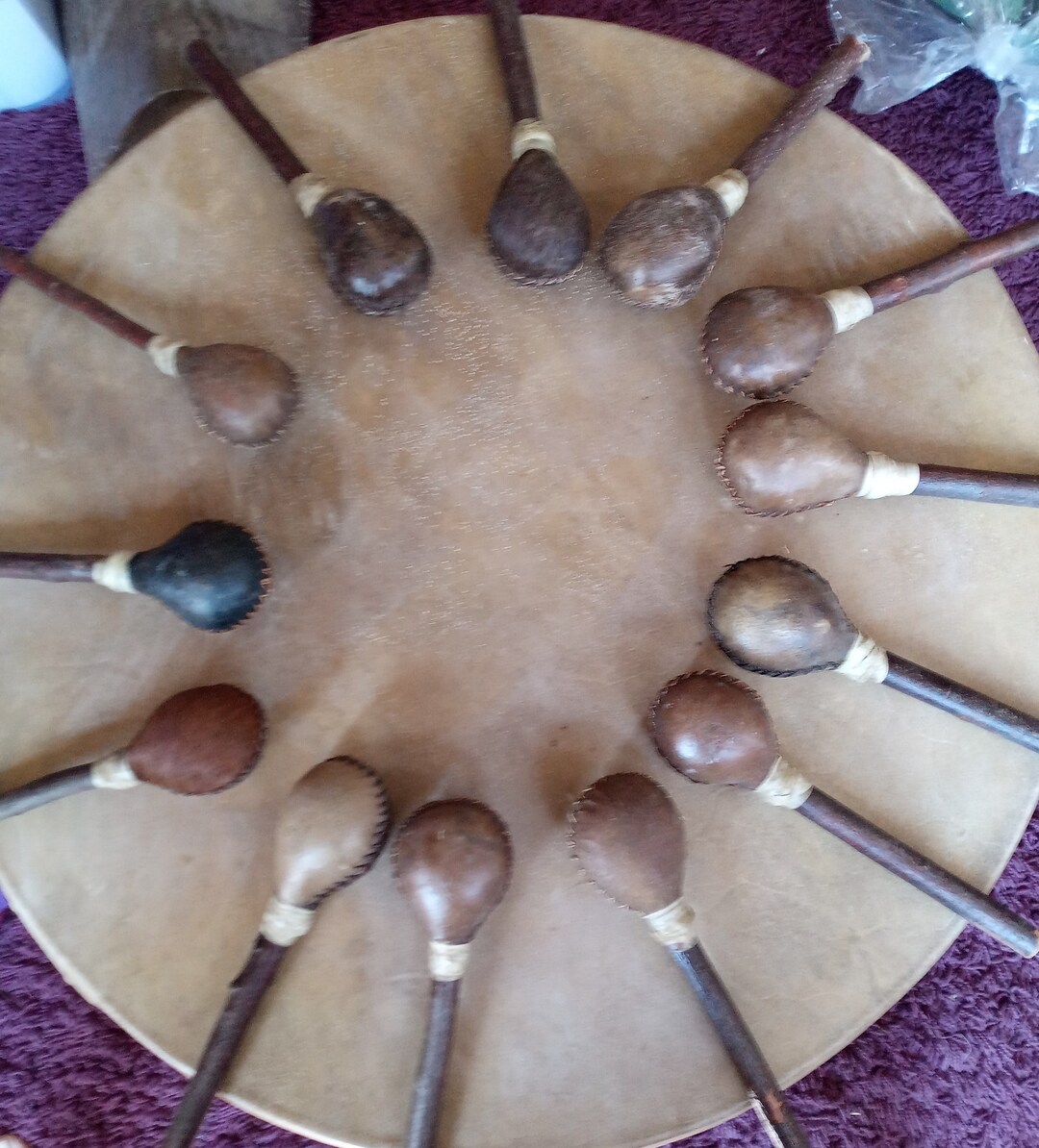 Healing Rattles Leather Shamanic Medicine Rattles, Healing Rattle, Shamanic Rattle ...