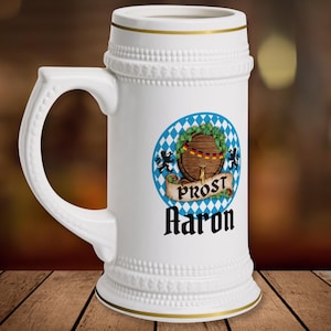 Personalized Oktoberfest Beer Stein Mug, Groomsmen Husband Dad Custom Beer Gift, Womens Beer Lover Birthday Gift, Fall Bavarian Festival Cup