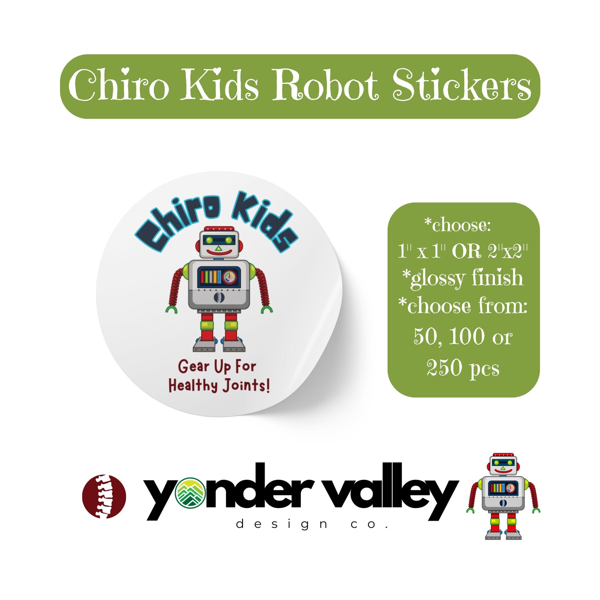Chiro Kids Stickers, Chiropractic Decal, Funny Chiropractor Gift Ideas ...