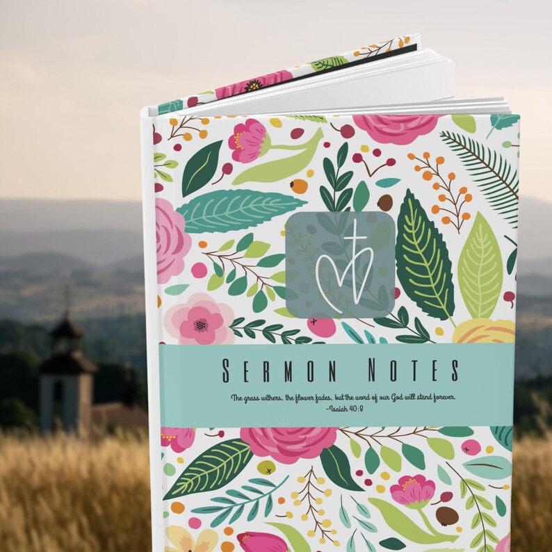 Sermon Notes Journal, Sermon Notes Print, Church Sermon Notes, Sermon ...