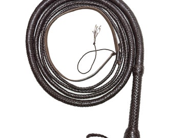 Handmade Leather Bullwhip