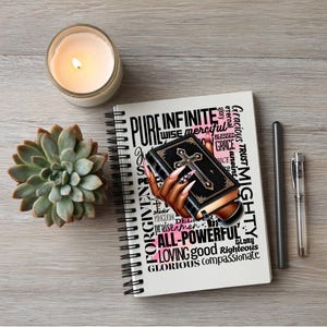 Pink Prayer Journal Cover | Journal Cover | Prayer Warrior Journal