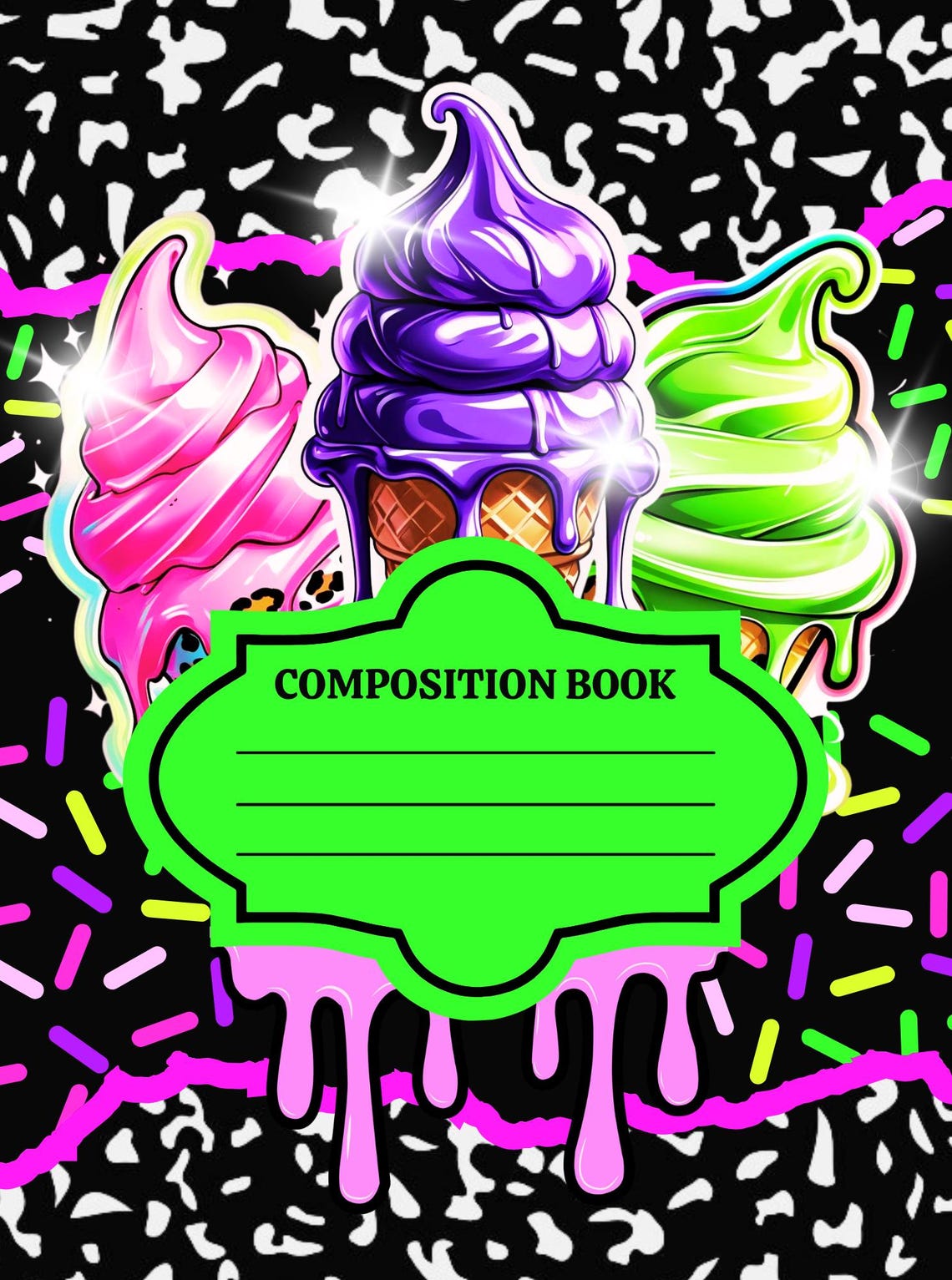 Composition Book Cover | Back to School Cover | Back to School ...
