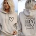 Funny Women's T-Shirt – 'You Matter To The Person Behind Me' Letter Print Tee – Soft Casual Short Sleeve Top - View #8