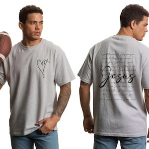 Jesus Sweatshirt,Hoodie,T-Shirt: Christian Pullover with Bible Verse image 10