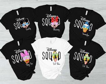 Disney Birthday Squad Shirt, Matching Birthday Crew Tees, Best Birthday Ever Shirt, Birthday Girl T-Shirt, Disney Birthday Gift