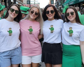 St. Patrick's Day-shirt: grappig T-shirt met Ierse beer