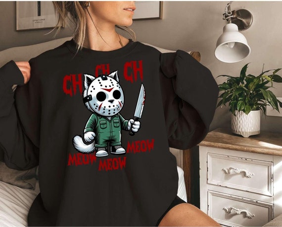 Friday the 13th cat shirt hotsell