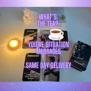 ¿Qué es el té? ¿Eres POI? Situación amorosa ¿Qué está pasando? Mensajes Tarot Lectura psíquica Oráculo Entrega el mismo día 98% de precisión