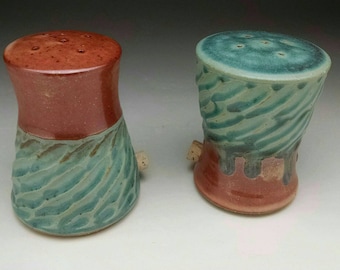 HandMade Contemporary Design Salt and Pepper & Shakers "Made to Order"